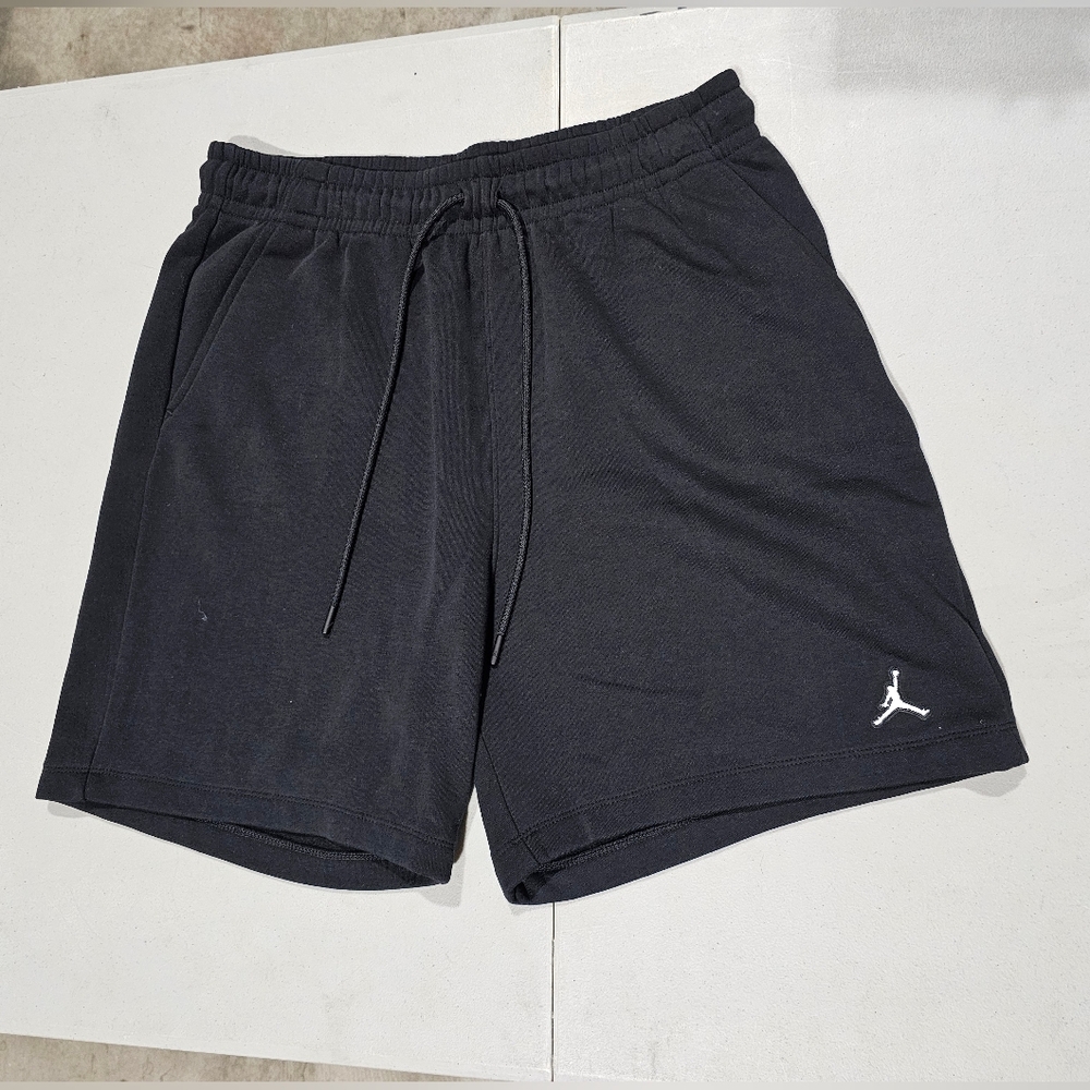 Jordan Black Athletic Shorts with Jumpman Logo